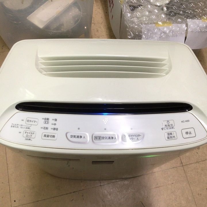 シャープ プラズマクラスター 加湿空気清浄機 KC-A50 ホワイト - メルカリ