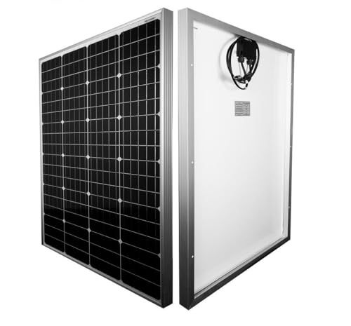クレジード 110W 単結晶 ソーラーパネル 高効率単結晶太陽光発電 100W