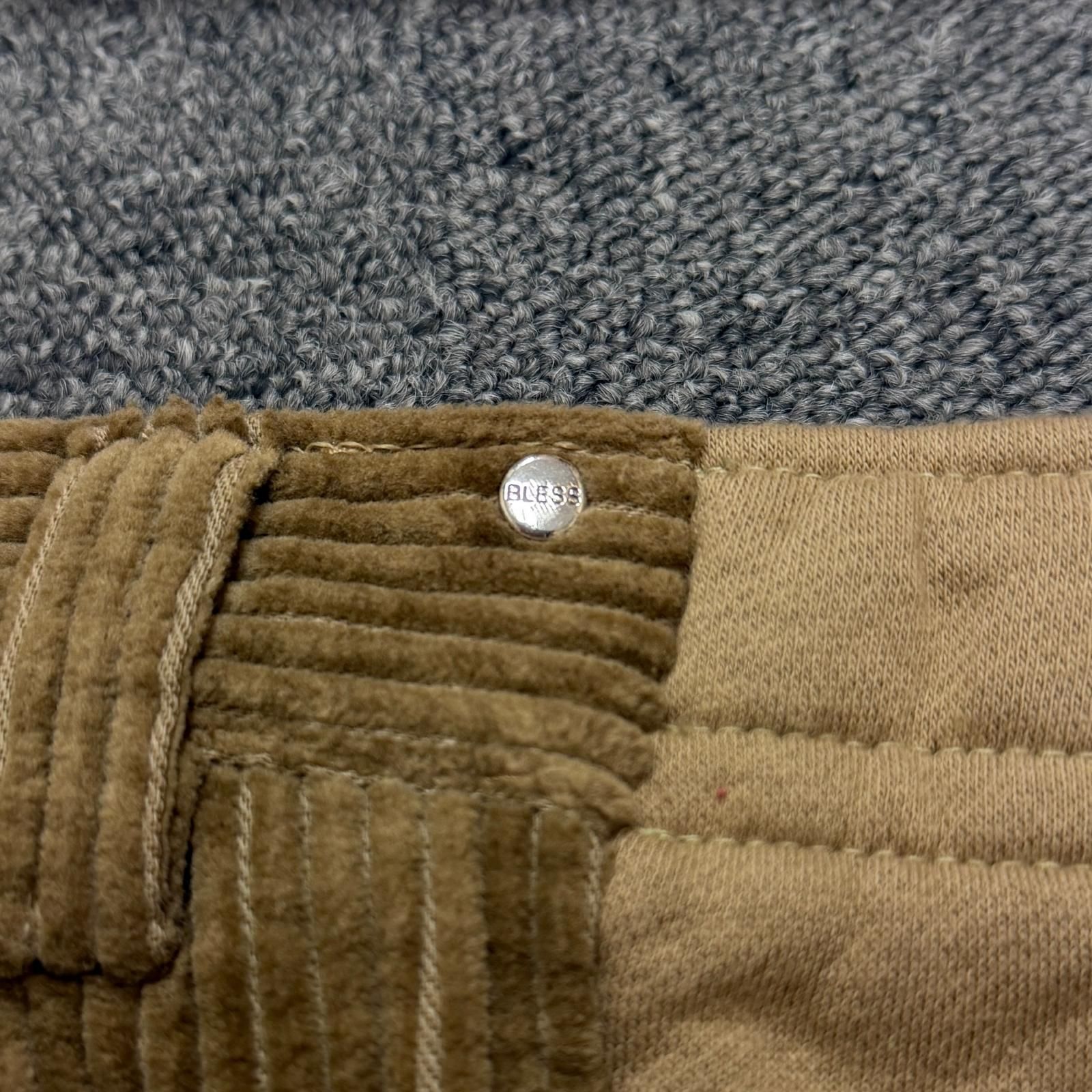BLESS 24AW OVER JOGGING CORDUROY オーバージョギングコーデュロイ 再