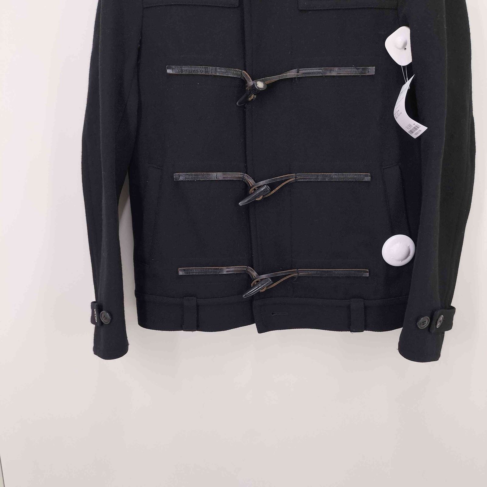 BLACK BARRETT by NEIL BARRETT ダッフルコート 牛革 ブラックバレットバイニールバレット BLACKBARRETT by neil barrett