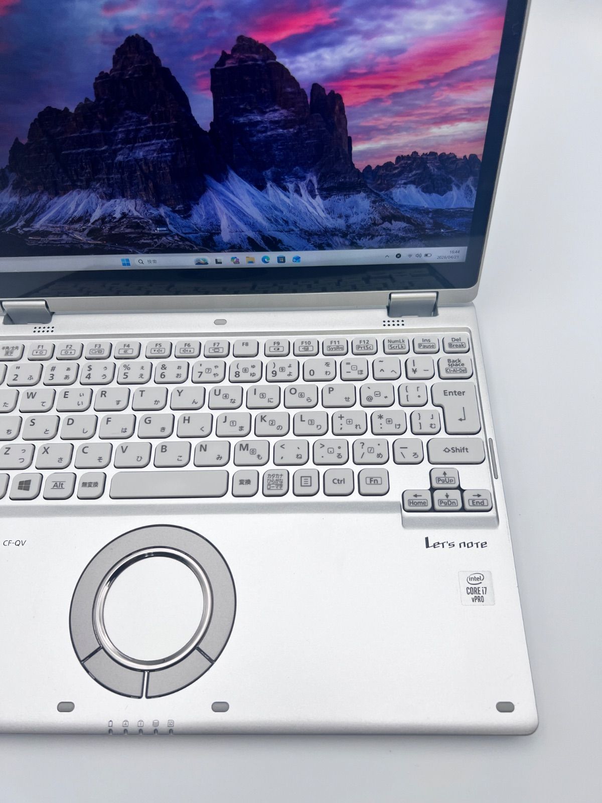 Let's note CF-QV9 Core i7 16GB 512GB Win11 Office2024 - メルカリ