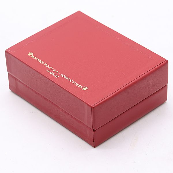 良品 ロレックス 79174 14.00.02 空箱 Sサイズ レッドカラー メンズ