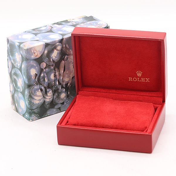 良品 ロレックス 79174 14.00.02 空箱 Sサイズ レッドカラー メンズ