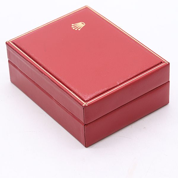 良品 ロレックス 14.00.02 空箱 Sサイズ レッドカラー メンズ