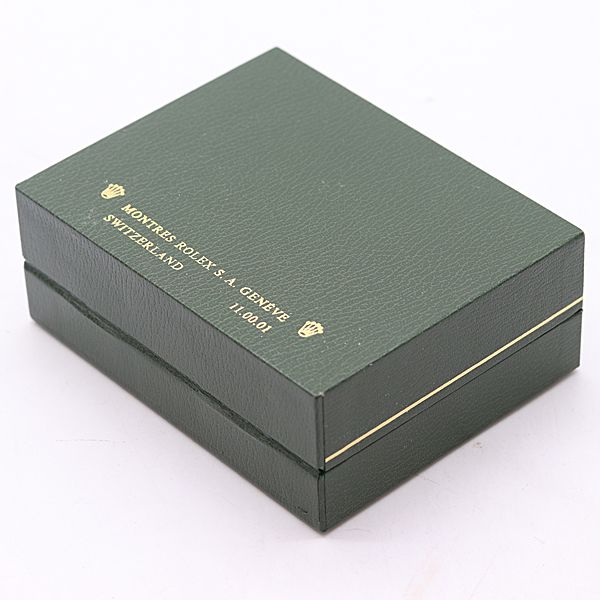良品 ロレックス 69173 11.00.01 空箱 Sサイズ グリーンカラー メンズ