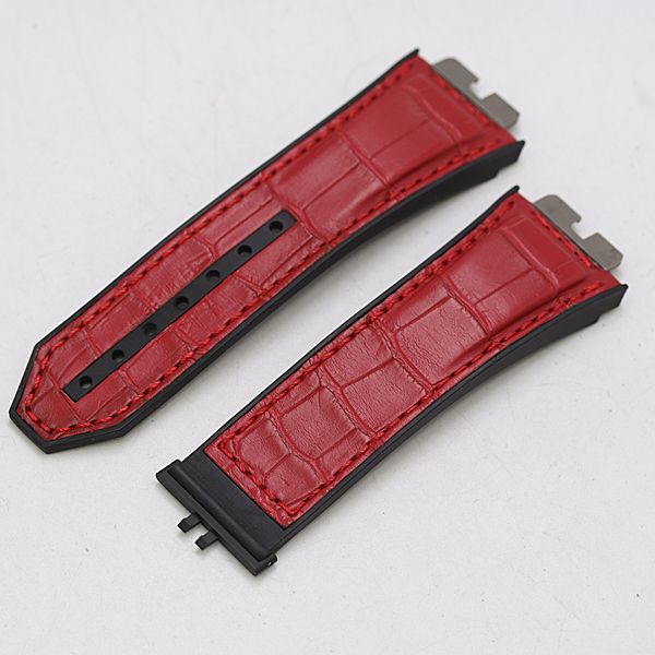 美品 ウブロ 純正ベルト ラバー レッドカラー 22ｍｍ用 メンズ/レディース腕時計 2000000 NSK KMT