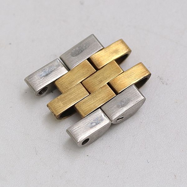 ロレックス/純正駒 コマ　２コマ デイトジャスト ボーイズ 12ｍｍ SS ロレックス デイトジャスト 純正コマ 2コマ シルバー/ゴールドカラー