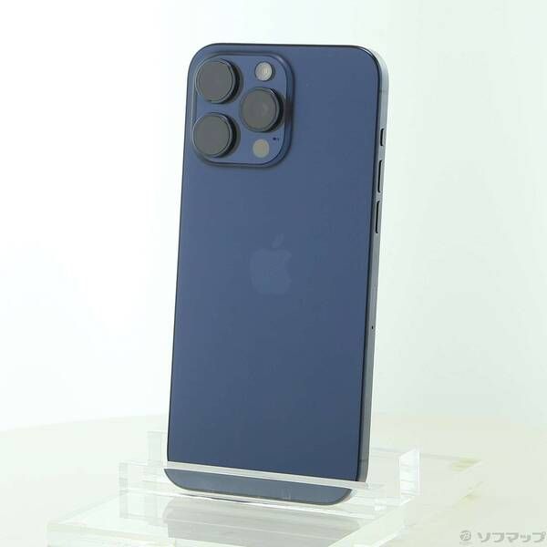 iPhone15 Pro Max 256GB ブルーチタニウム 中古 - メルカリ
