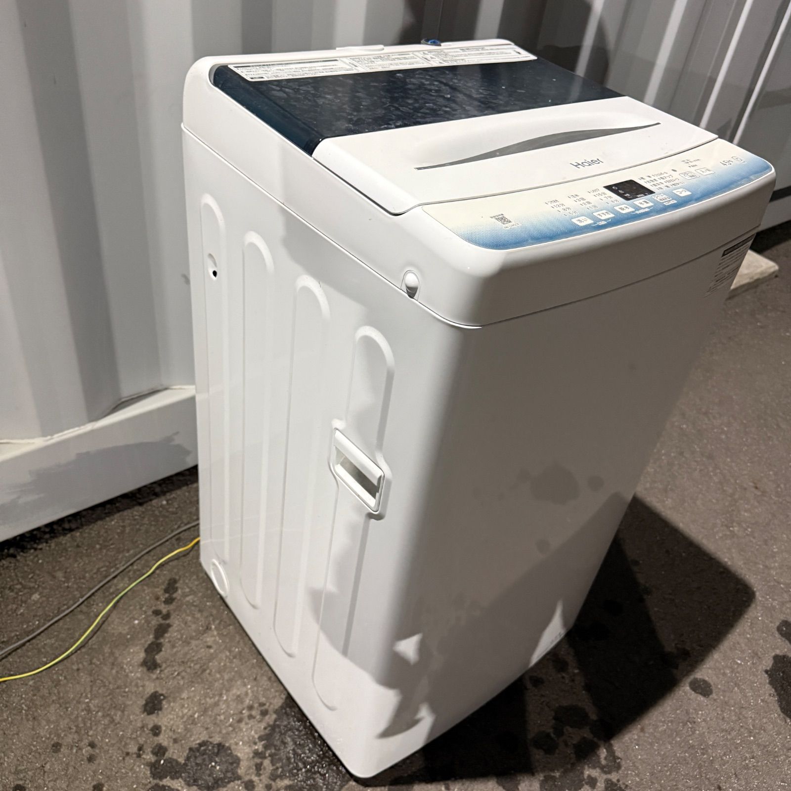 Haier 縦型洗濯機 2024年製 本体 ホワイト JW-U45LK 識別T 【公式通販】
