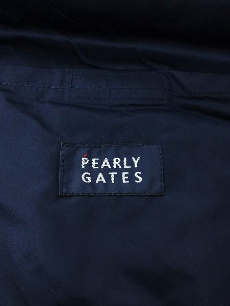 C735 [人気] PEARLY GATES パーリーゲイツ ブランケット FR ネイビー