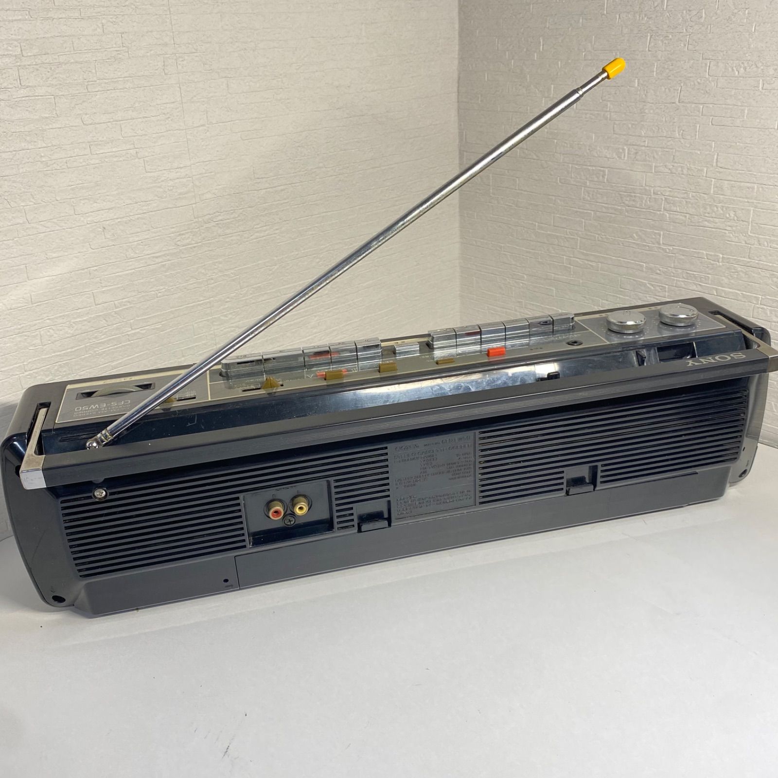動作確認済】SONY ソニー CFS-EW50 ラジカセ AM FM ラジオ カセット 動作確認済】SONY ソニー CFS-EW50 ラジカセ AM FM ラジオ カセット