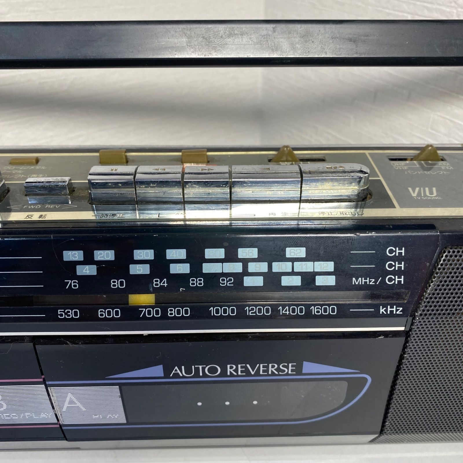 動作確認済】SONY ソニー CFS-EW50 ラジカセ AM FM ラジオ カセット