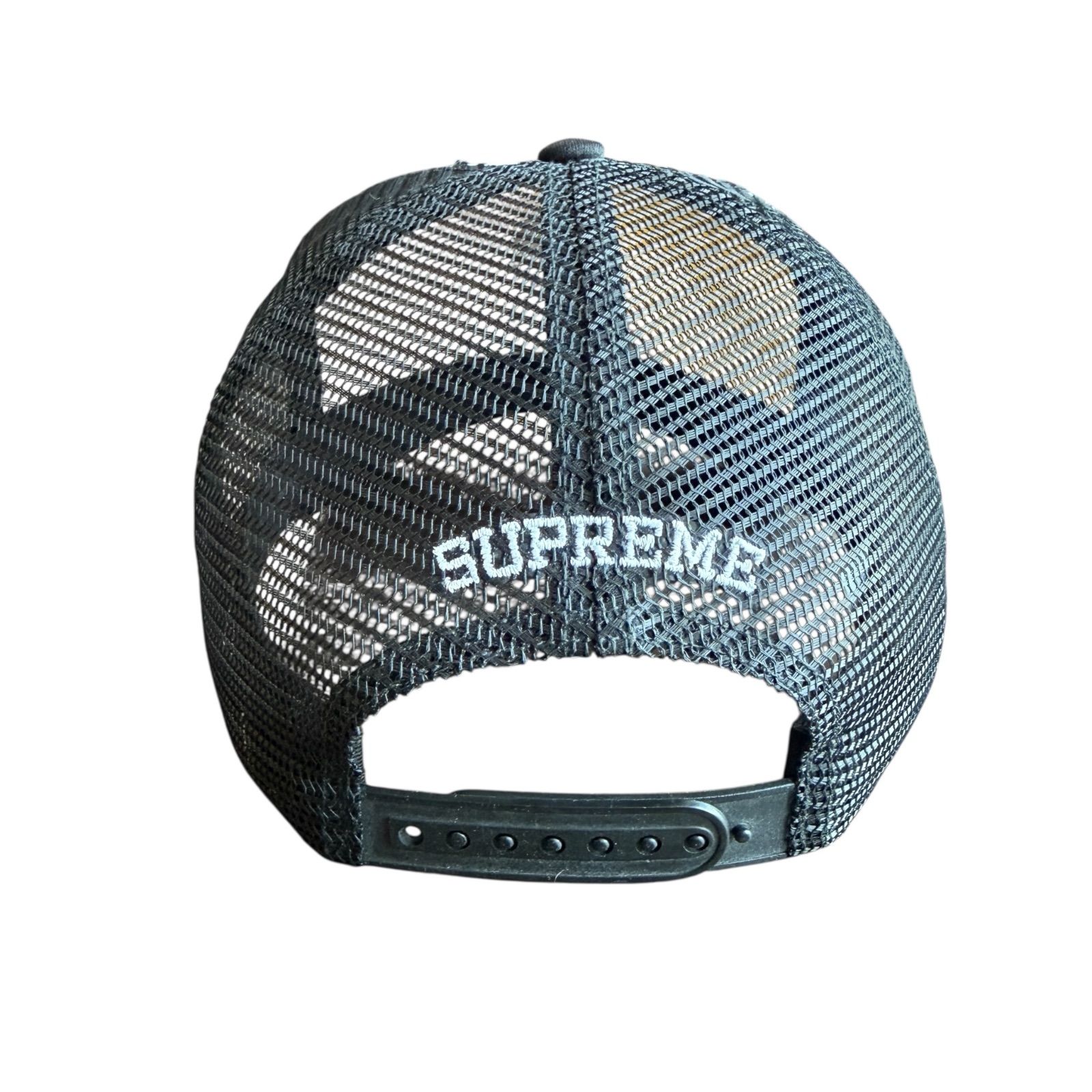 Supreme pinup mesh back 5-panel Cap Black - メルカリ