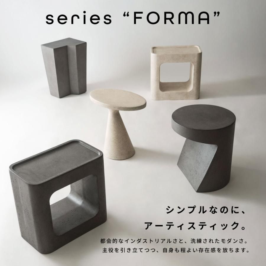 reconc リコンク コンクリート スツール サイドテーブル 花台 飾り台 コンクリート  花台 reconc リコンク コンクリート スツール サイド