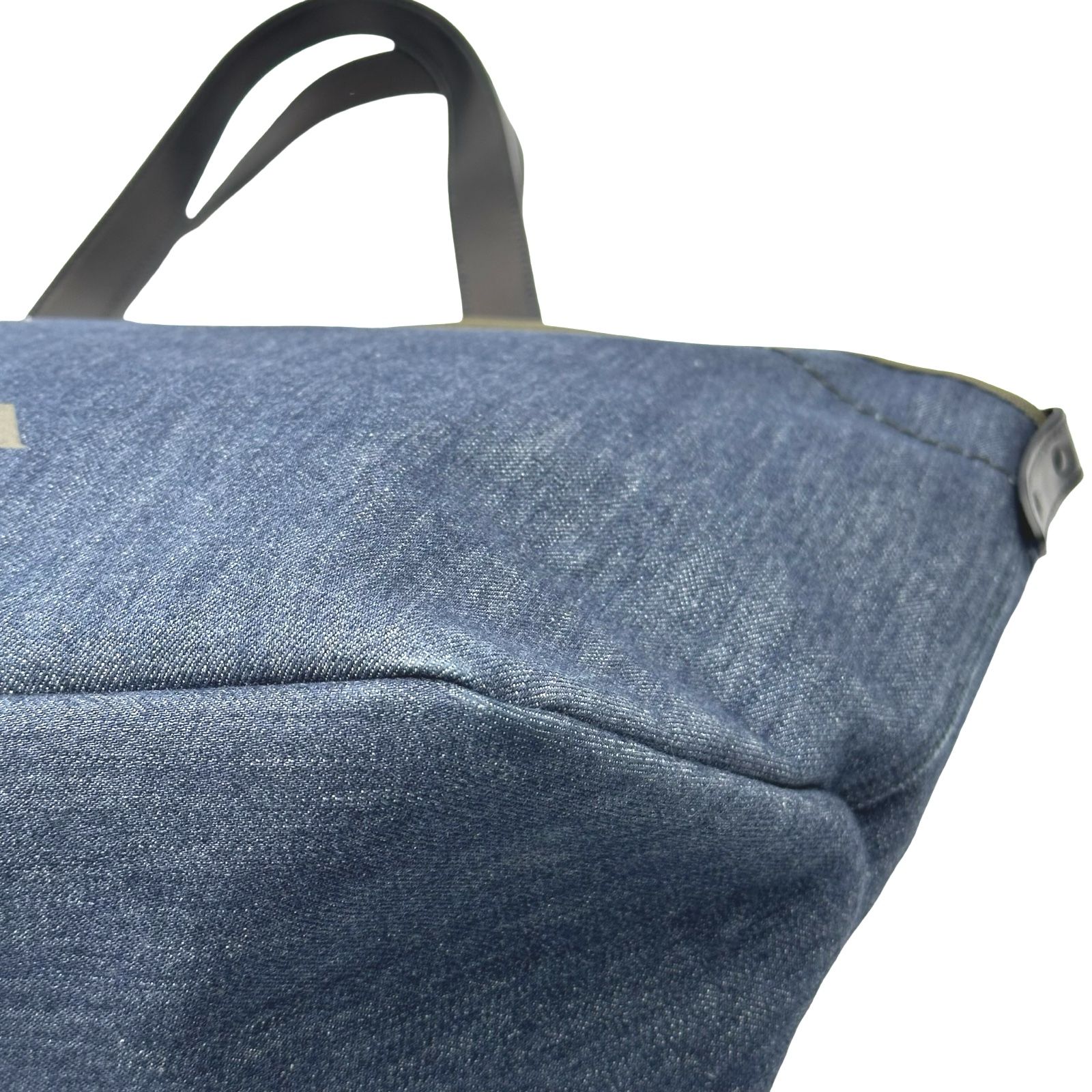 プラダ PRADA 2WAYショルダーバッグ 1BG242 ブルー デニム レディース