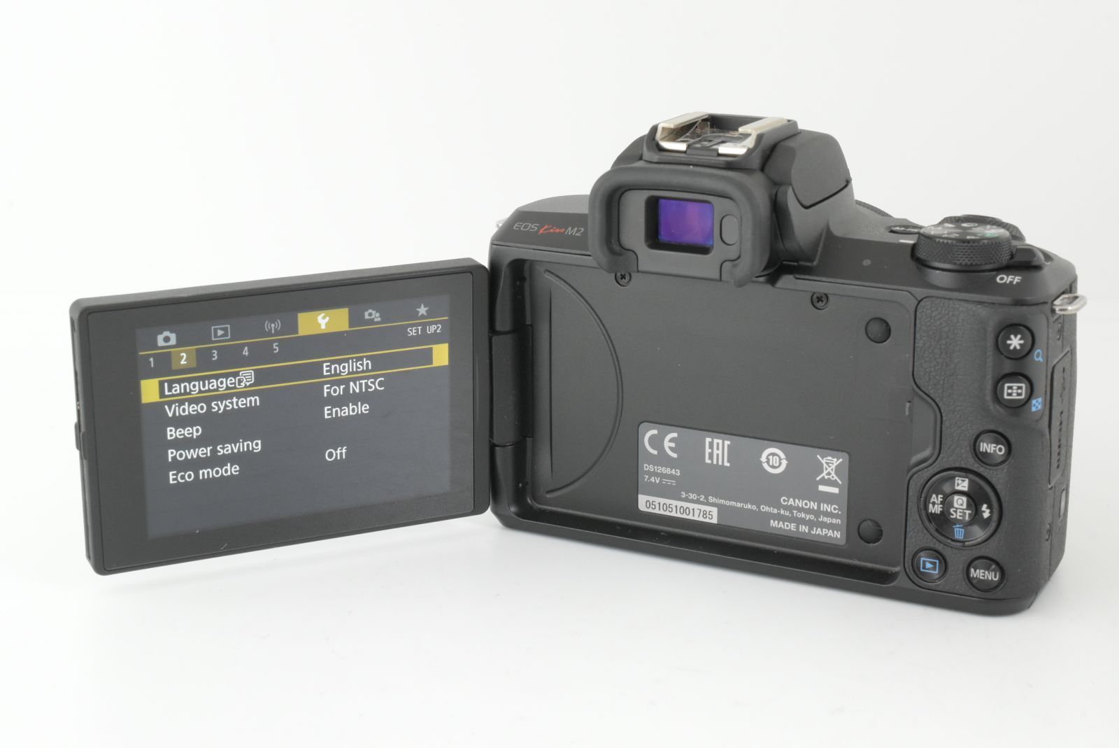美品】Canon EOS Kiss M2 15-45mm IS STM キャノン ミラーレス一眼