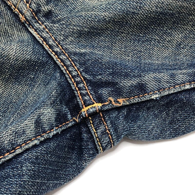 現状渡し品】 EVISU エヴィス SIOTANI BROTHERS DENIM HALF PANTS