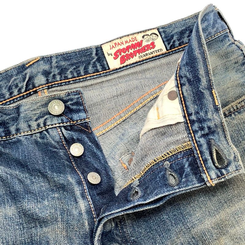 現状渡し品】 EVISU エヴィス SIOTANI BROTHERS DENIM HALF PANTS