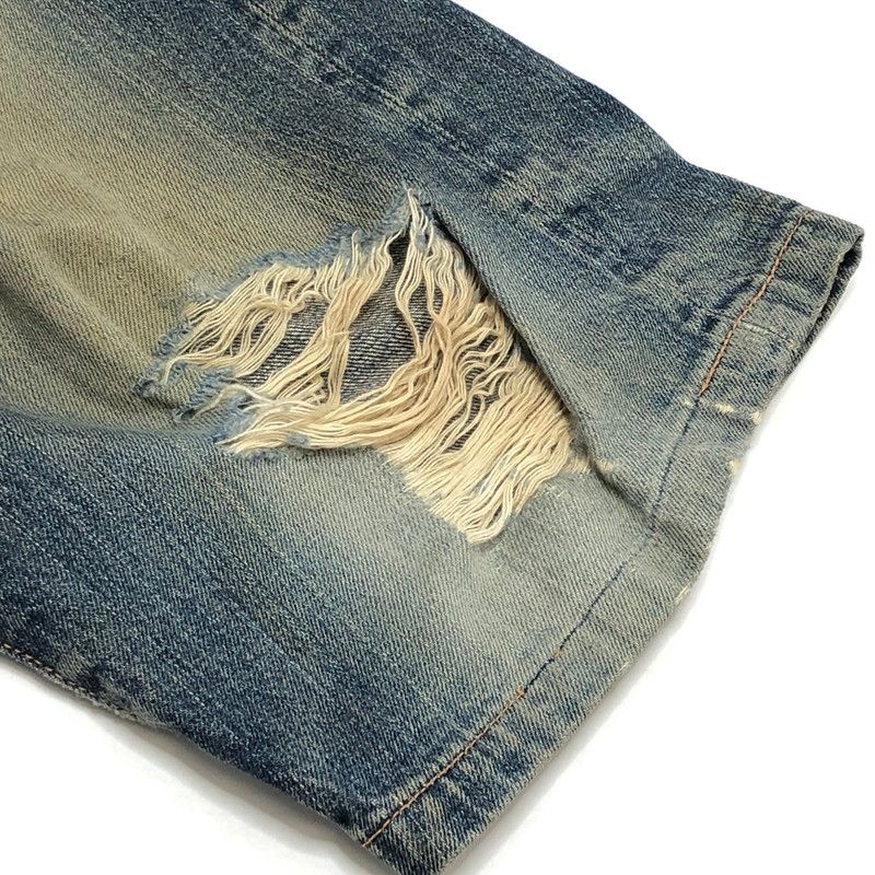 現状渡し品】 EVISU エヴィス SIOTANI BROTHERS DENIM HALF PANTS
