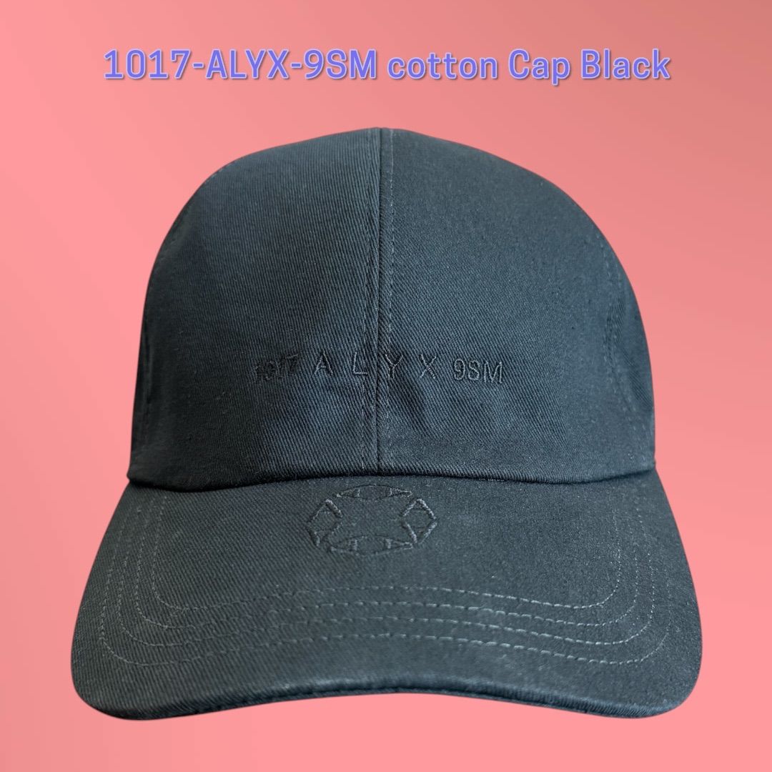 1017-ALYX-9SM cotton Cap Black