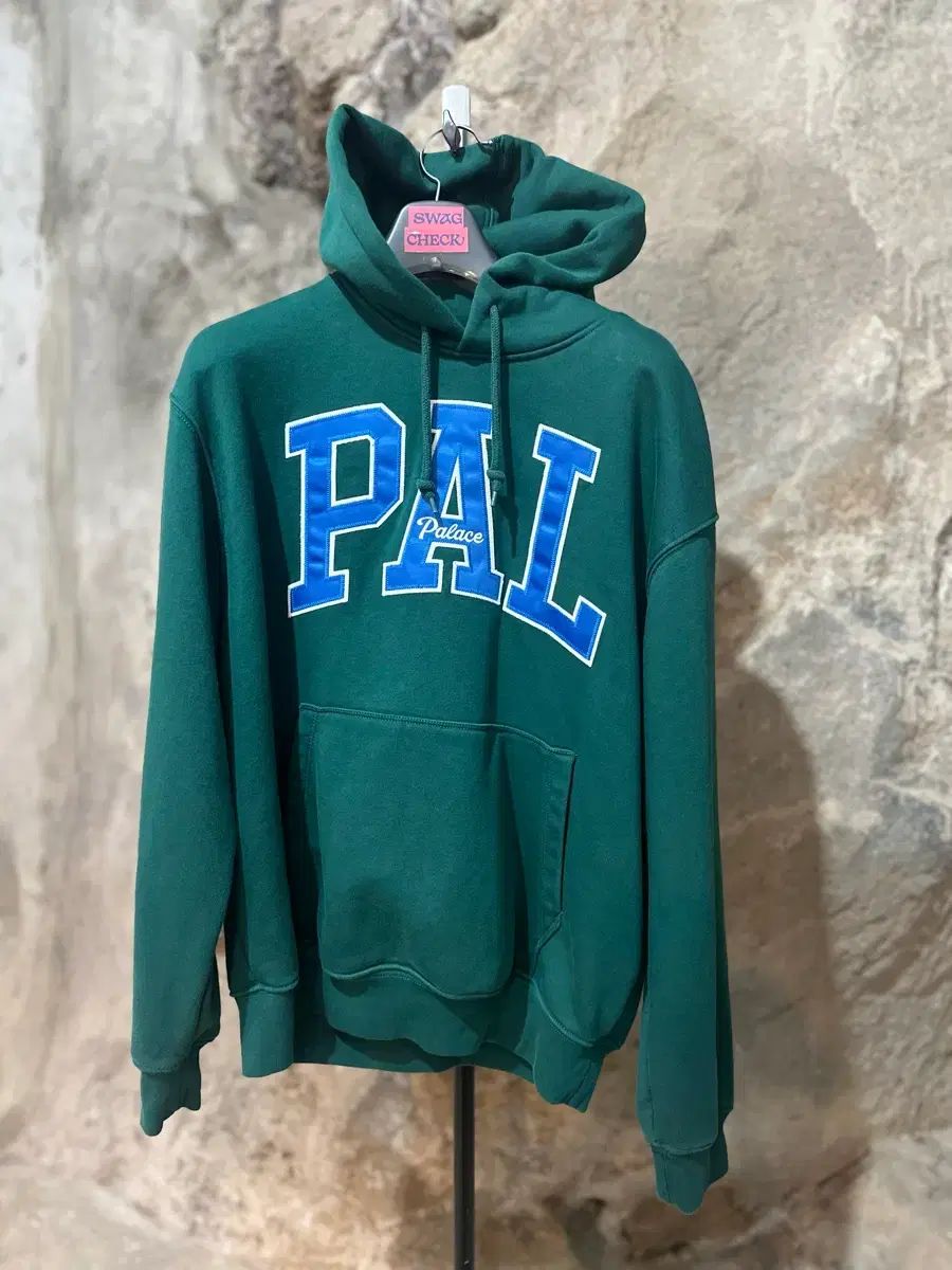 PALACE GAP パーカー　レインフォレスト　グリーン　XL A (未使用に近い)】パレス x ギャップ フード 