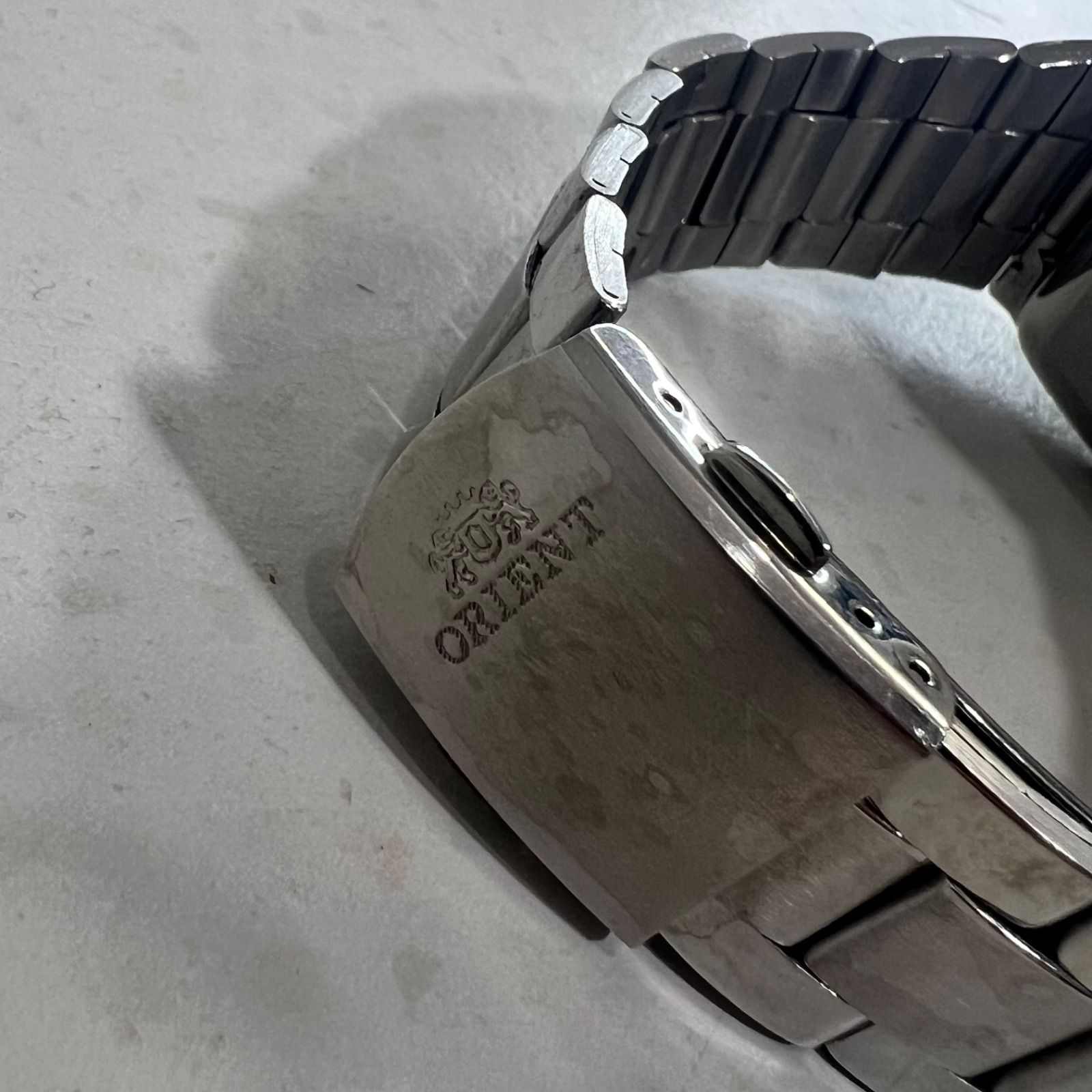 希少】ORIENT オリエント スリースター スクエア（自動巻き）腕時計