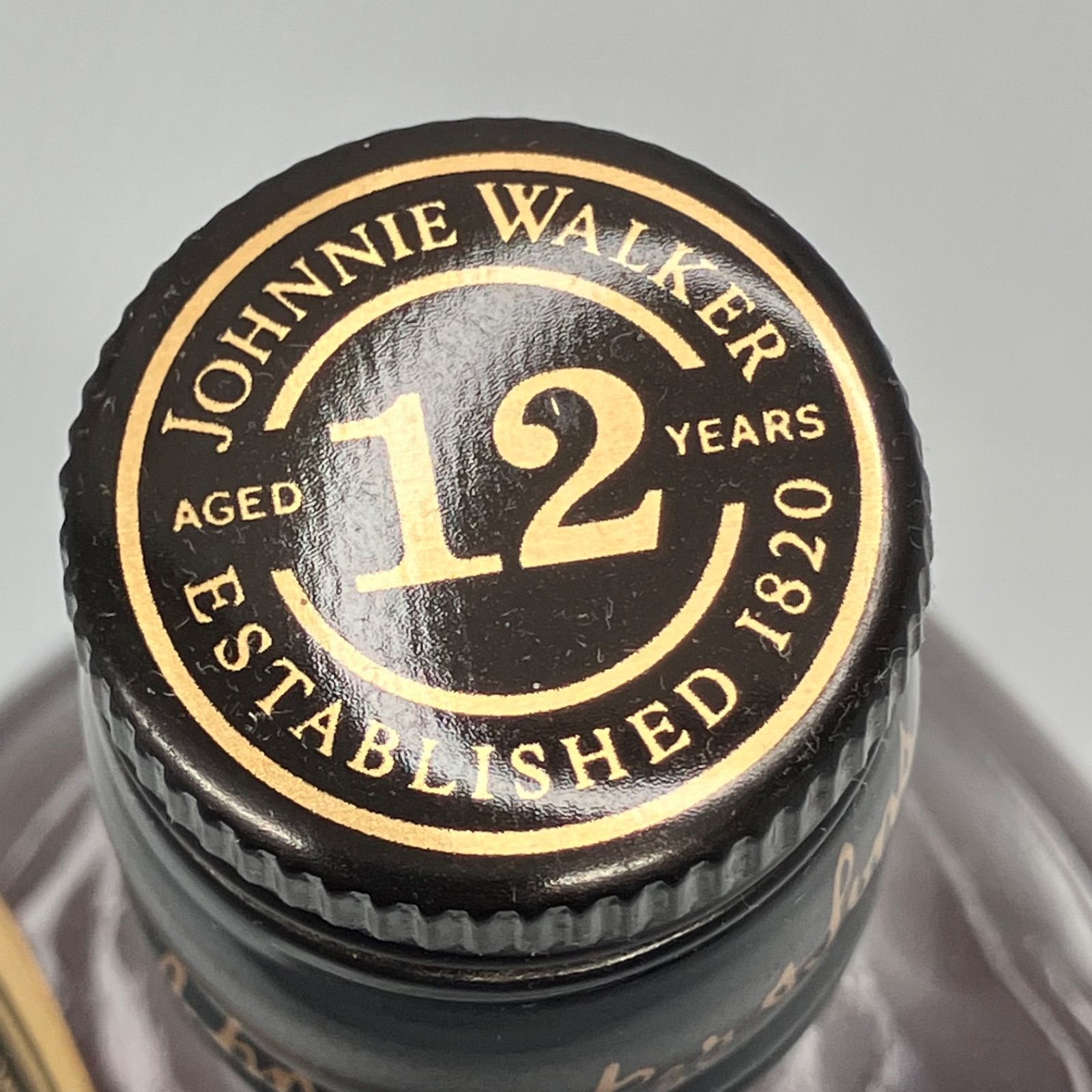 希少廃盤品   Black Label 未開栓】Johnnie Walker BLACK LABEL EXTRA SPECIAL 12年 黒キャップ