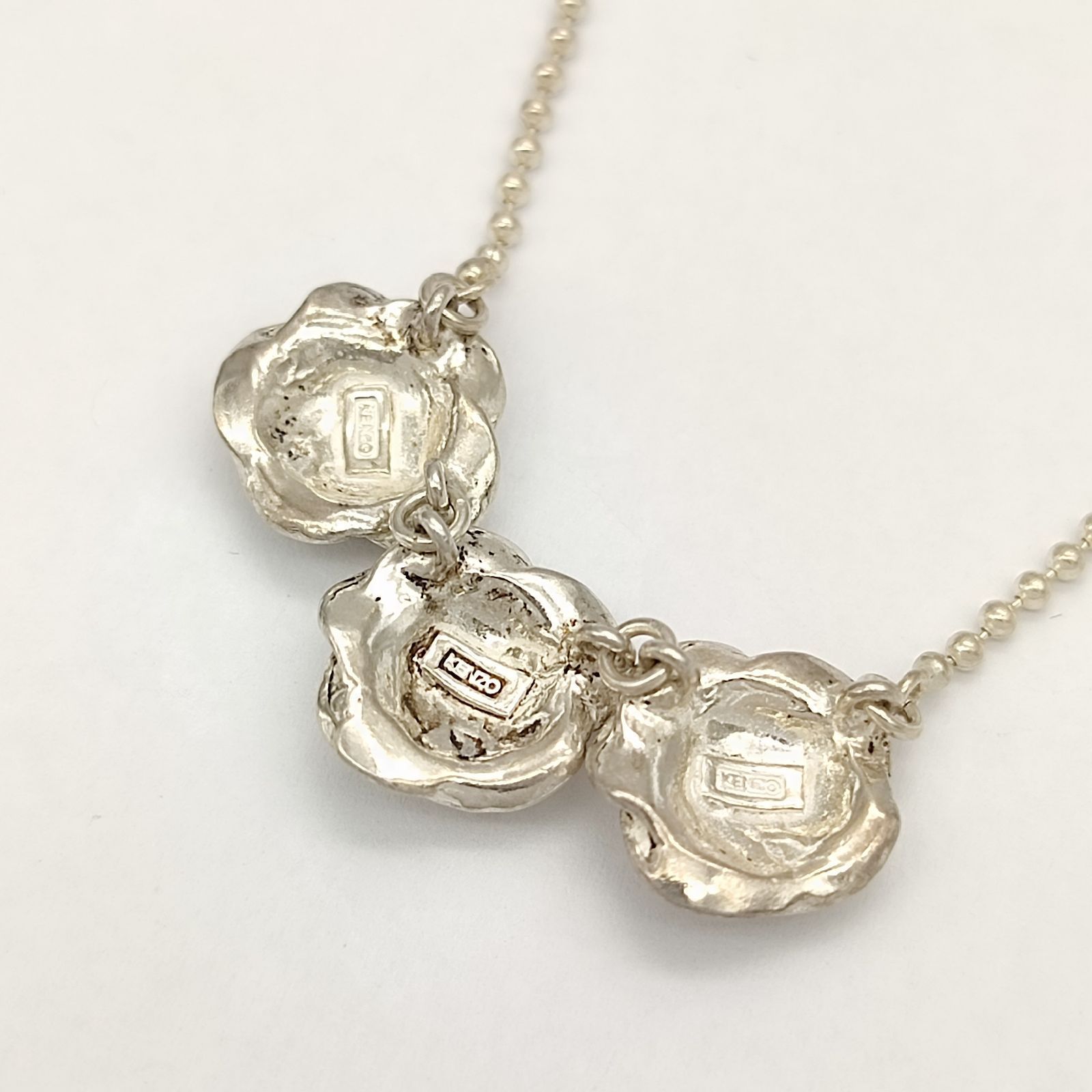 4.0g SILVER 925 KENZO ケンゾー ネックレス シルバー イルカ 