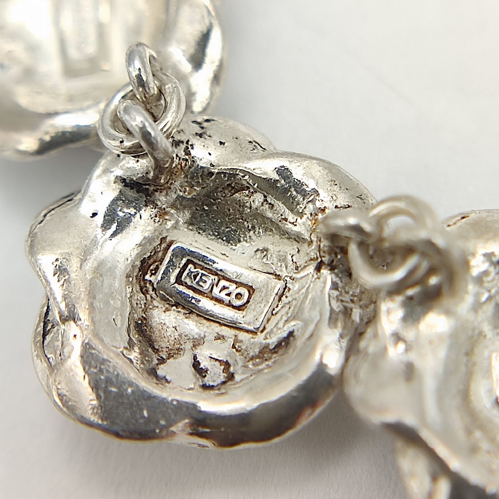 4.0g SILVER 925 KENZO ケンゾー ネックレス シルバー イルカ 