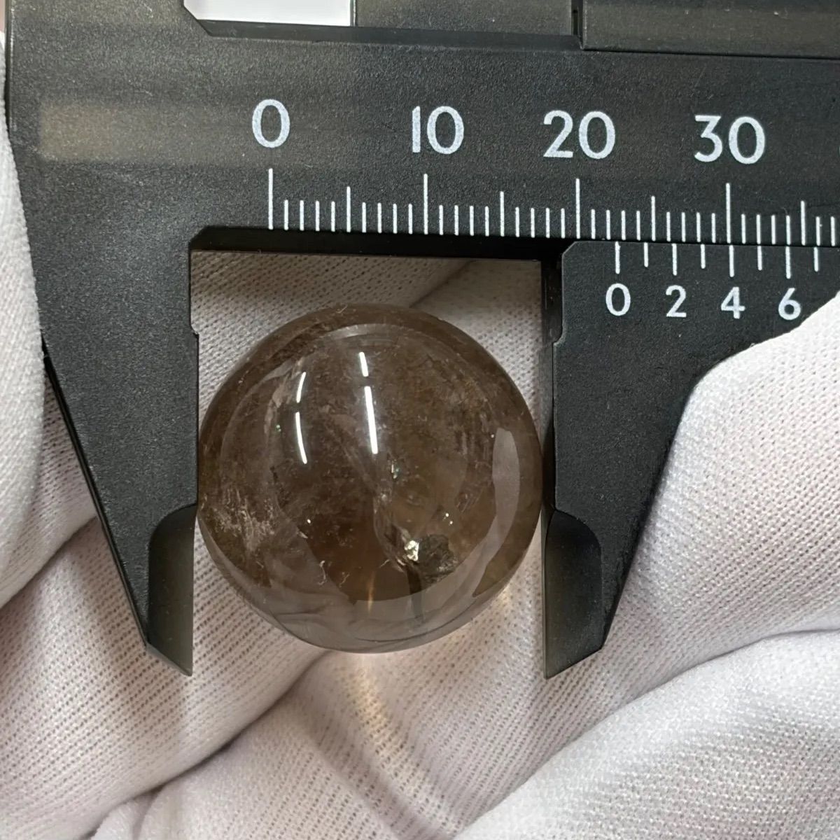 スモーキークォーツ 丸玉 直径22mm 重さ16g - メルカリ