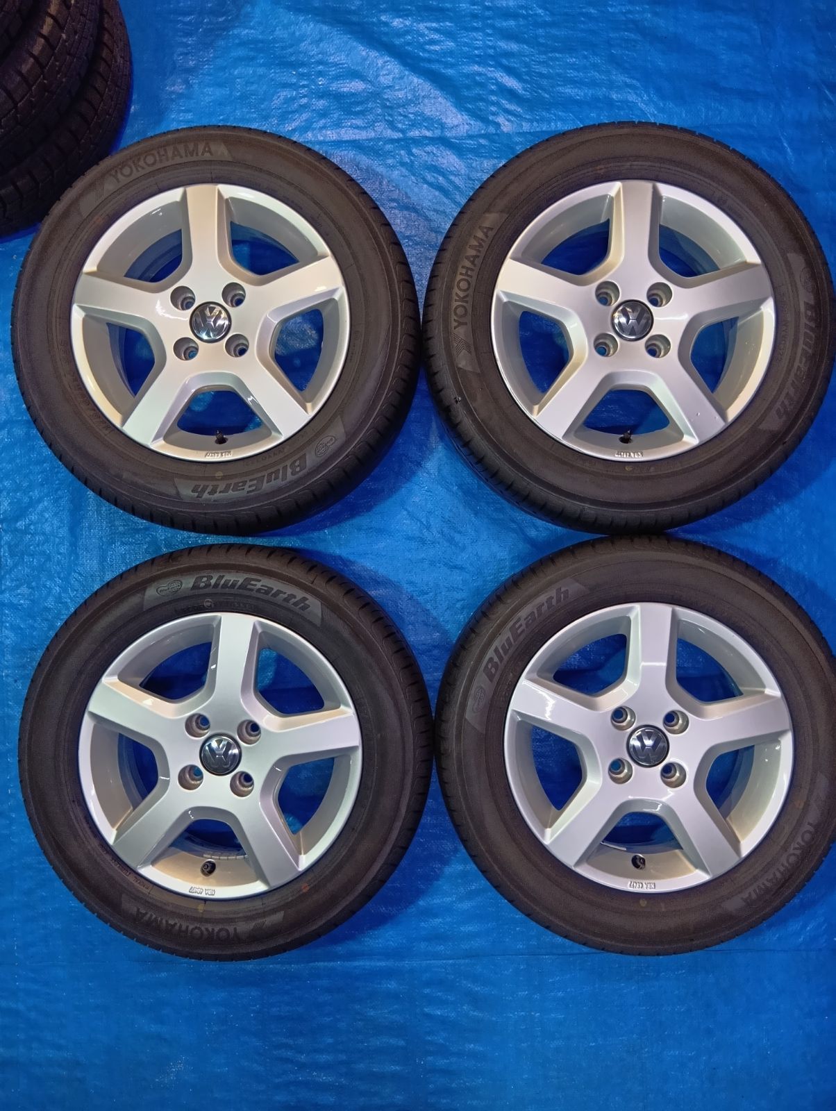 175/65R14 UP! フォルクスワーゲン サマータイヤ タイヤホイールset 
