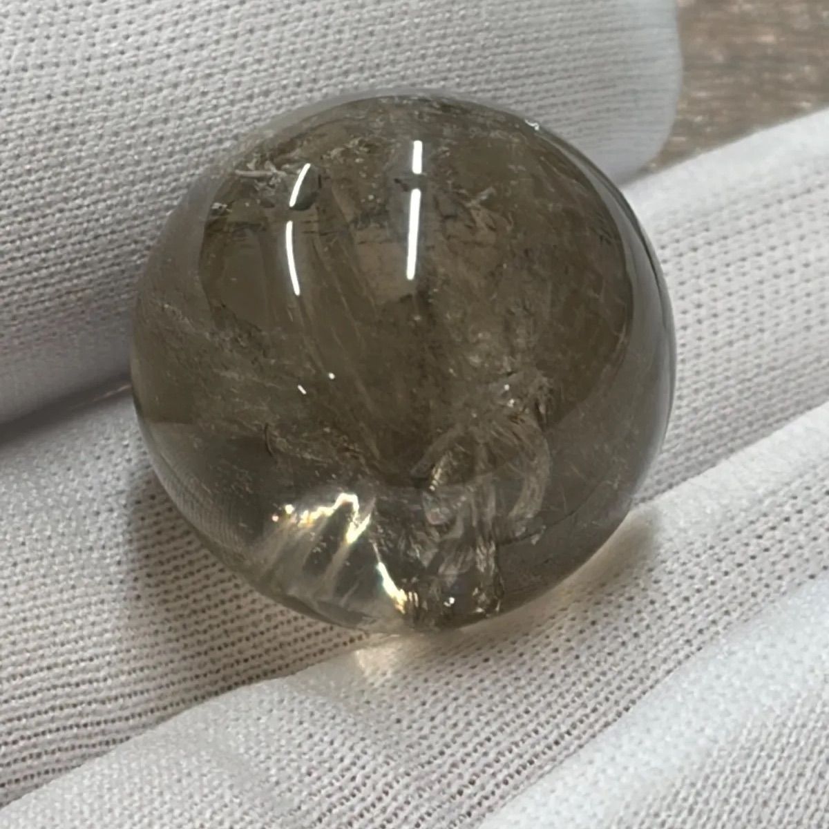 スモーキークォーツ 丸玉 直径22mm 重さ16g - メルカリ