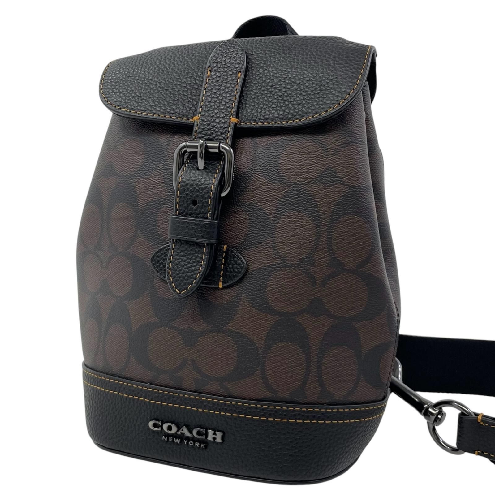 COACH | コーチ ハドソン スモール パック シグネチャー クロスボディ 