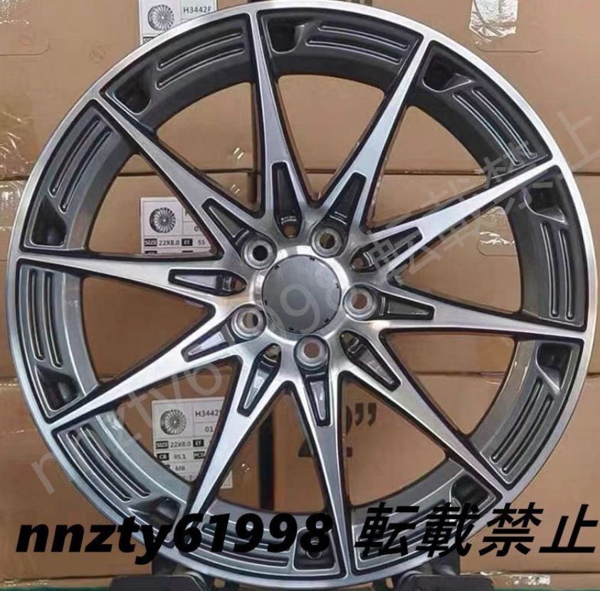 19インチ メルセデス・ベンツ Eクラス Sクラス用 アルミホイール 新品 E260 E300L S320 S350 S400 改造用 4本セット
