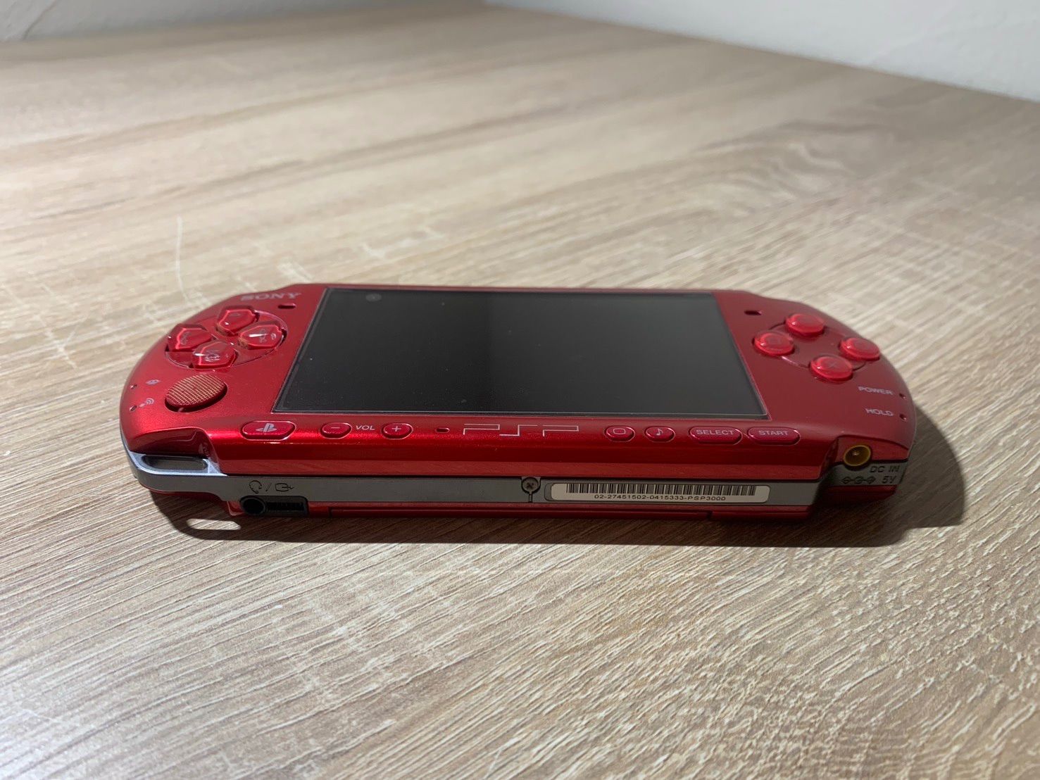 9961 PlayStation ポータブル PSP 3000 ラディアントレッド ジャンク品