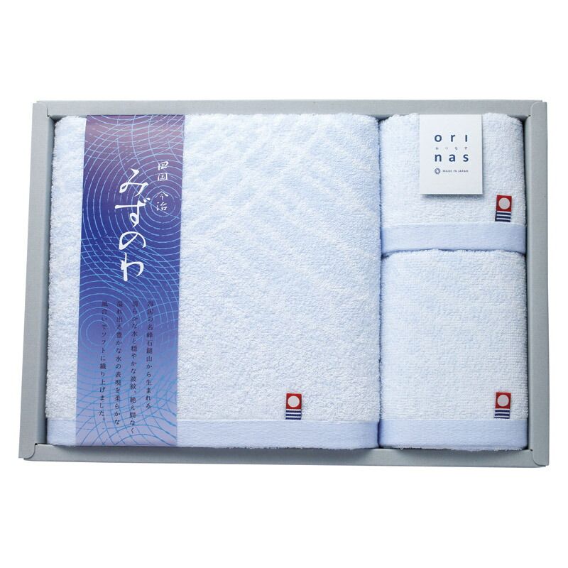 春の贈り物便り タオルセット 今治タオル バスタオル（60cm×120cm）･フェイスタオル（34×75cm）･ウォッシュタオル（34×35cm）×各1