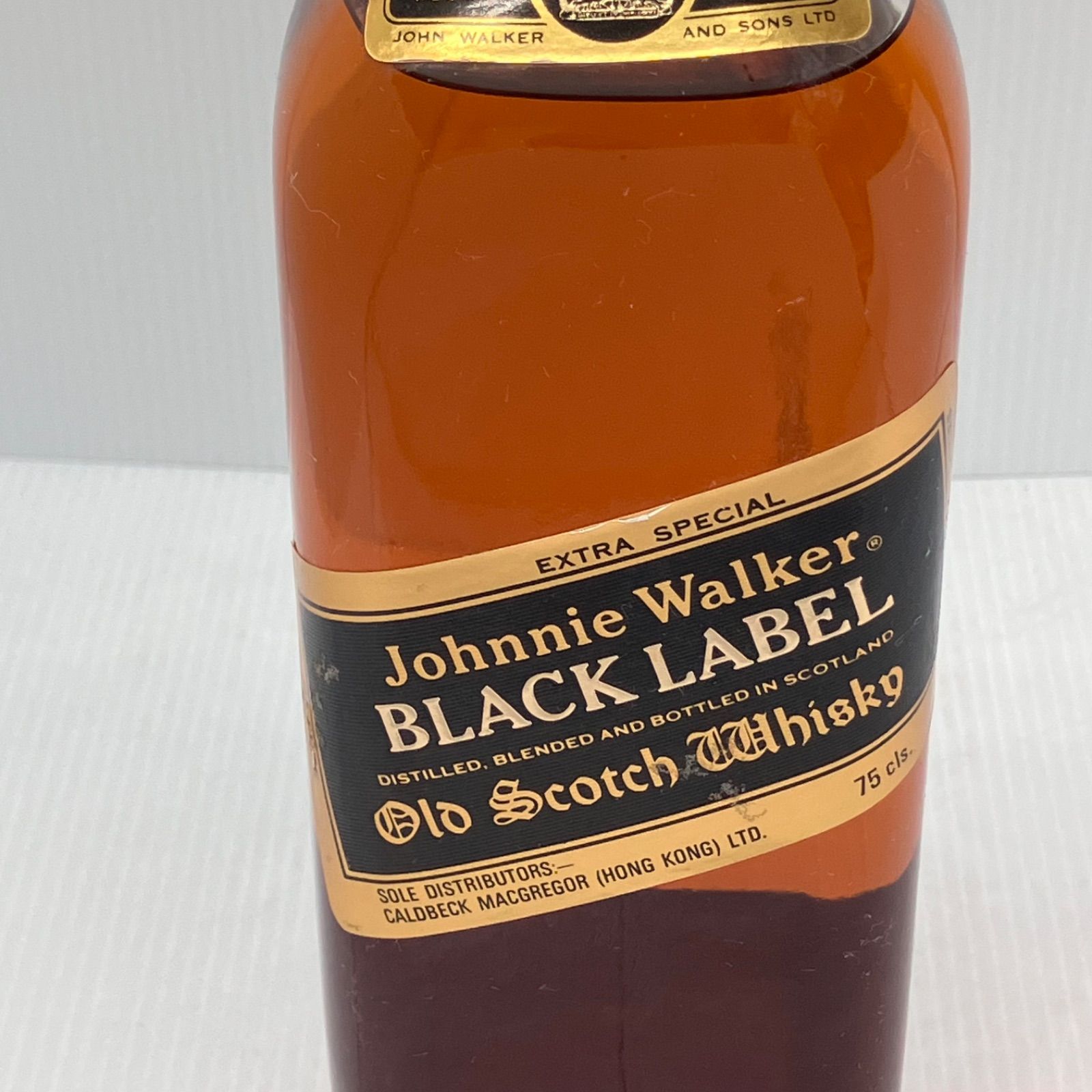 未開栓】ジョニーウォーカー ブラック12年 金キャップ古酒 750ml