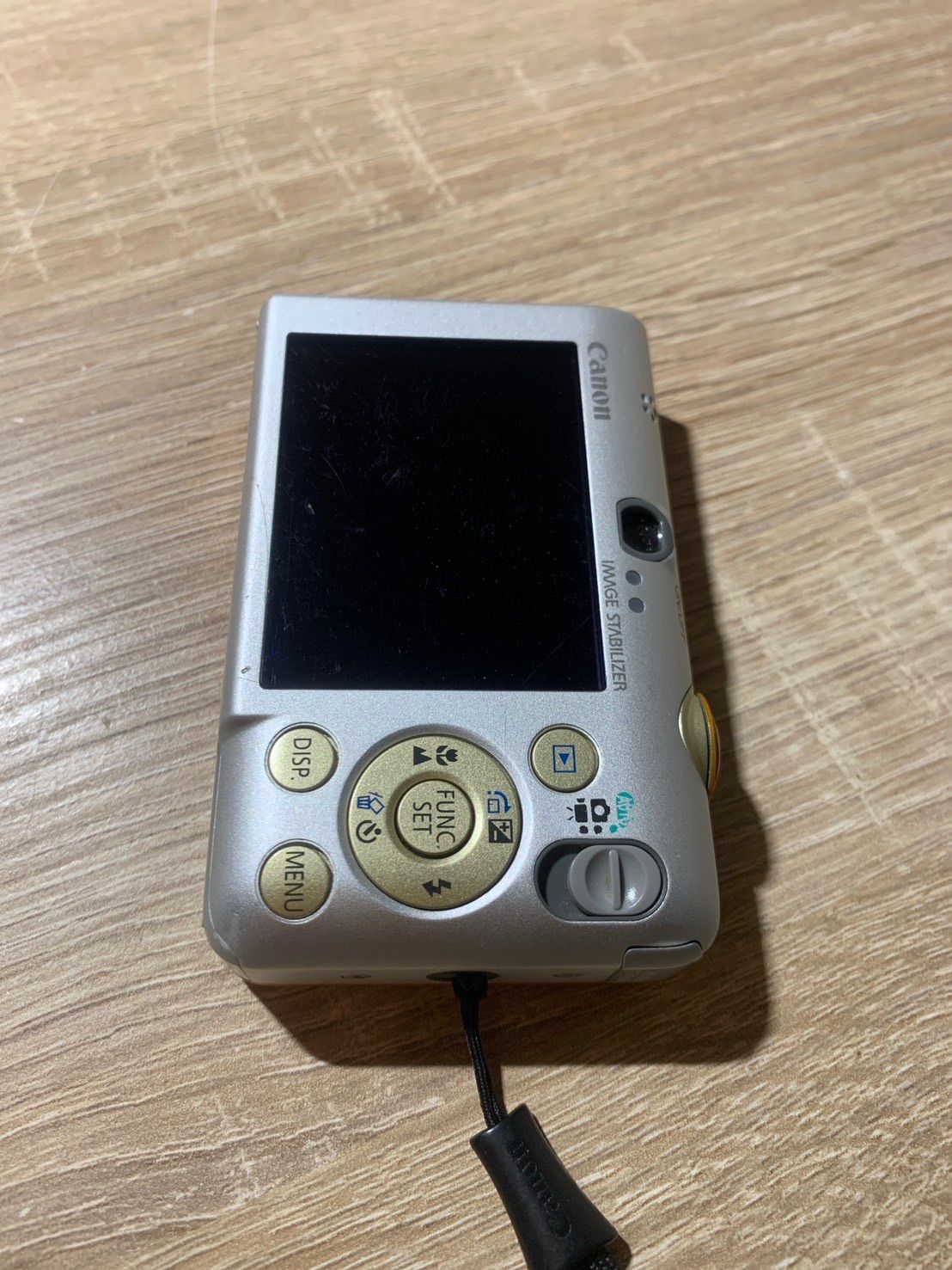 0048 Canon IXY DIGITAL 110 IS オレンジ デジカメ ジャンク品【ネ