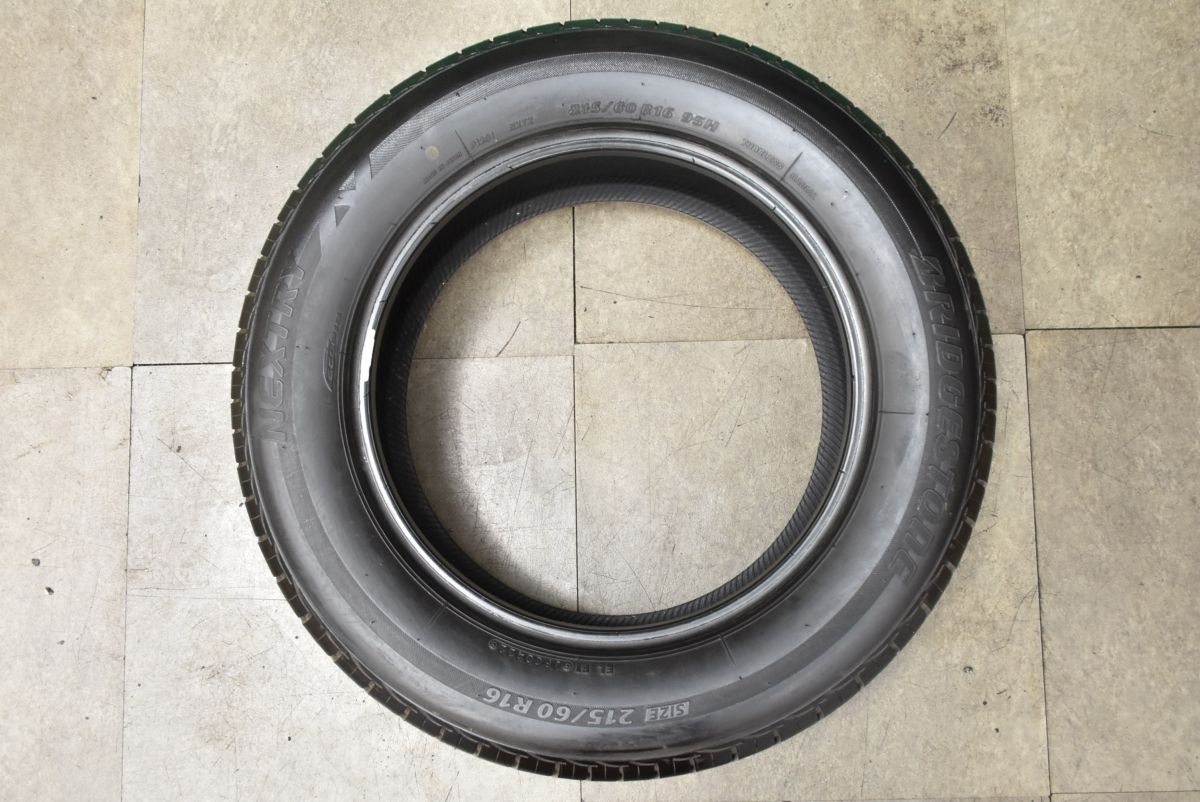 バリ溝】ブリヂストン ネクストリー 215/60R16 4本セット クラウン 