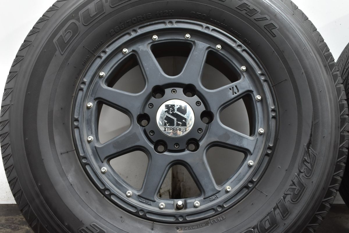 215 ハイラックスサーフに 】MLJ エクストリームJ 16in 7J +30 PCD139 
