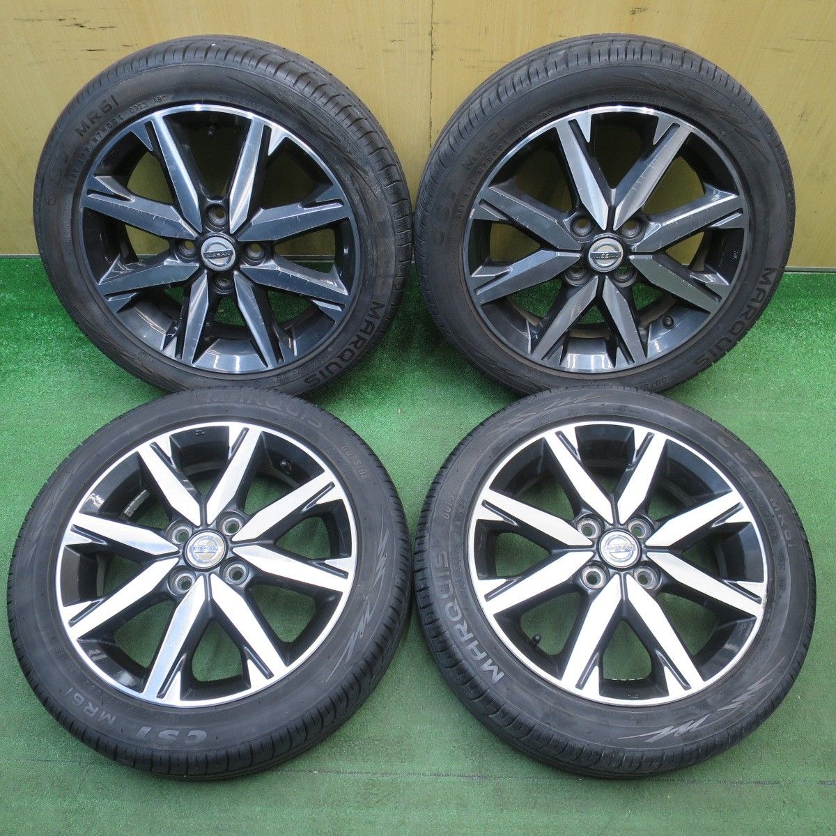 ⭐︎165/55R15　三菱　ekスペース　日産　デイズルークス純正ホイール⭐︎ 日産 B21A デイズルークス 純正 15インチ 15×4.5J アルミホイール 1本