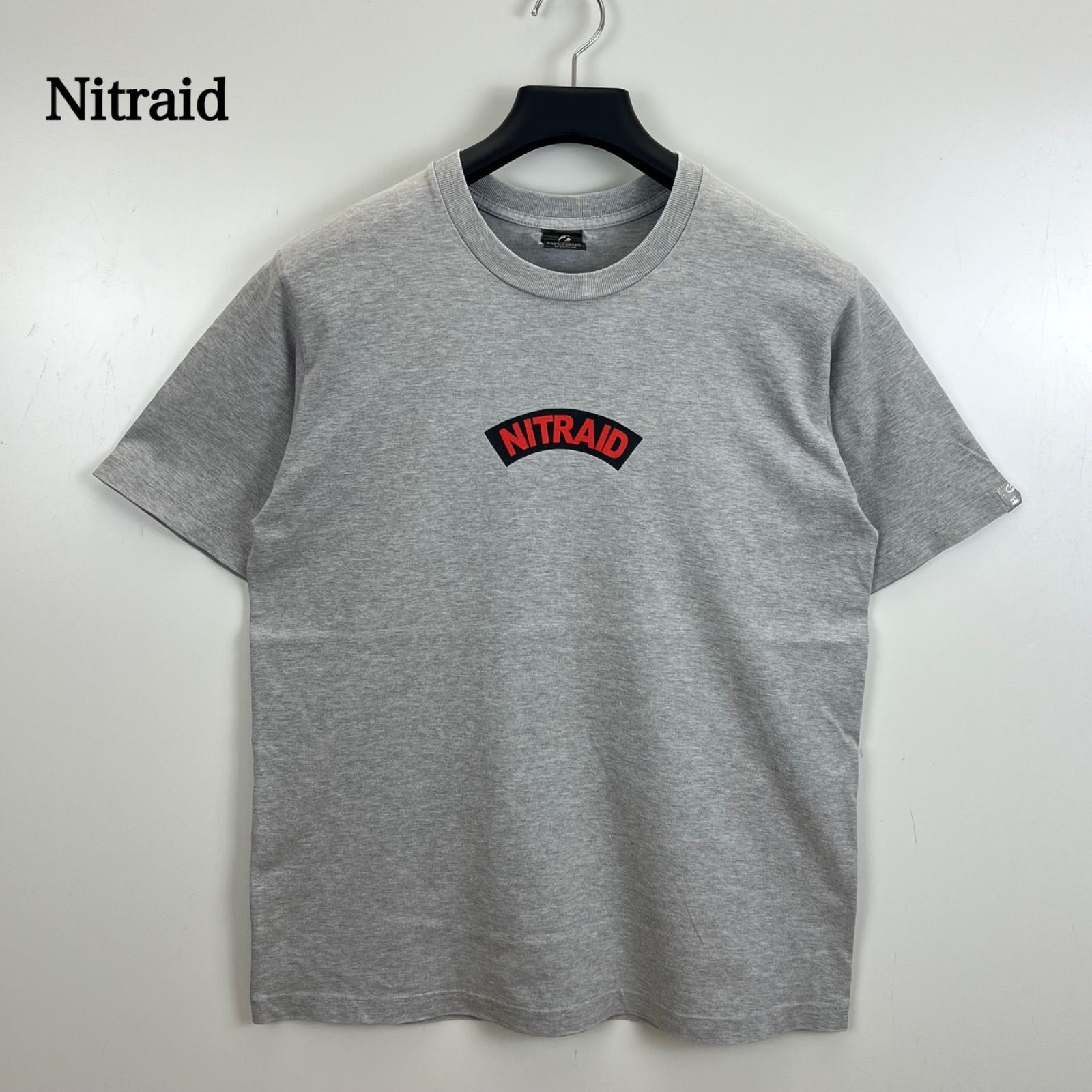 Nitraid 00s archive arch logo Tee M ナイトレイド アーチロゴ 旭日旗 