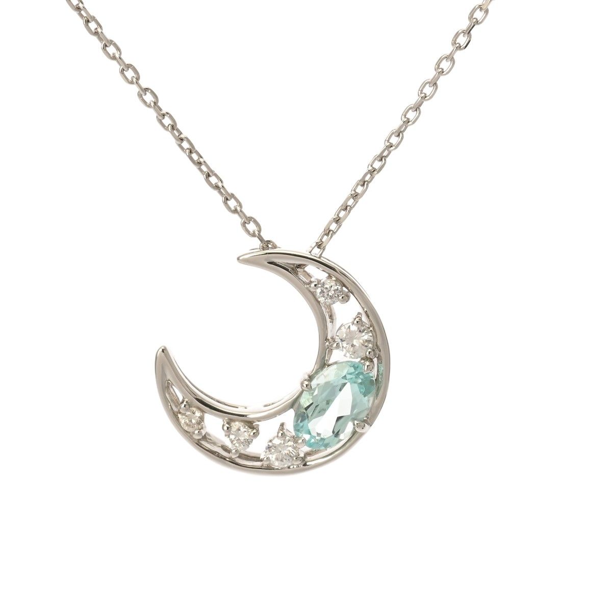 おむ＊STAR JEWELRY ゴールド 月形ネックレス おむ＊STAR JEWELRY ゴールド 月形ネックレス スタージュエリー STAR
