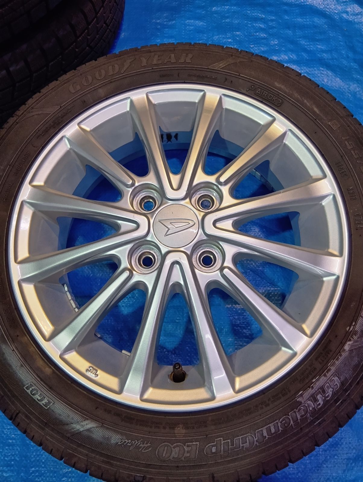 ダイハツ純正アルミホイール 155/65R14 夏 サマータイヤ タイヤ