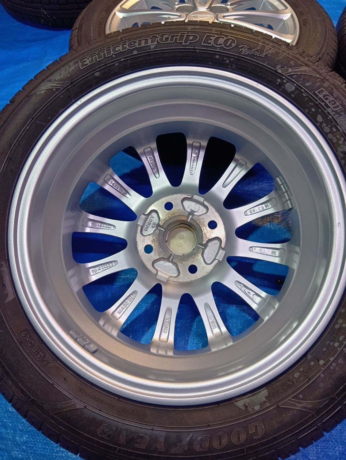 ダイハツ純正アルミホイール 155/65R14 夏 サマータイヤ タイヤ