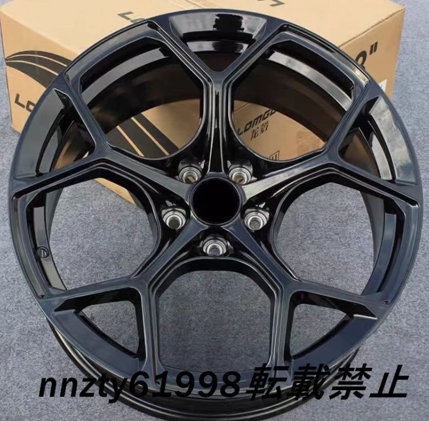 AUDI アウディQ7Q8等用 TYPE 6132B ブラック 22インチホイールSET(4本) 新品 S-LINE Q8 Q7A7A8等 純正からのカスタム/交換用に!
