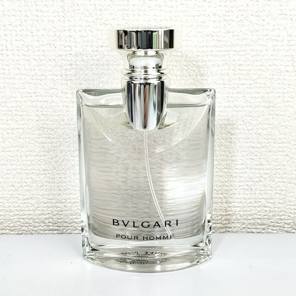 香水 【 BVLGARI 】D 21 A-1 100ml ほぼ満タン POUR HOMME ブルガリ