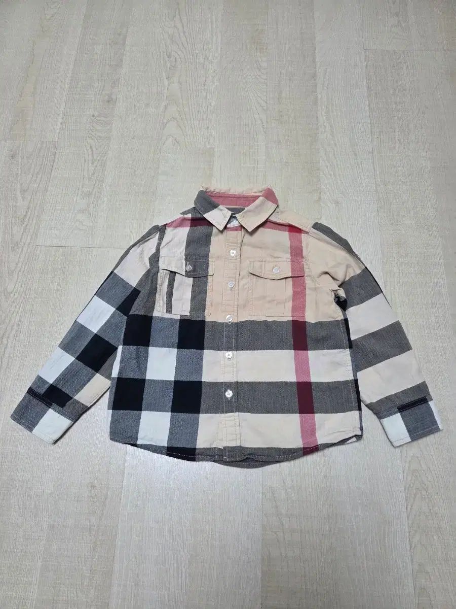 5Y バーバリーキッズ チェック シャツ