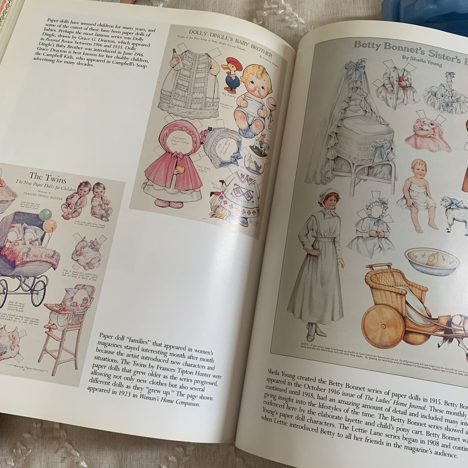 ヴィンテージ 広告ブック 洋書 レトロ ベビー ジャンクジャーナル