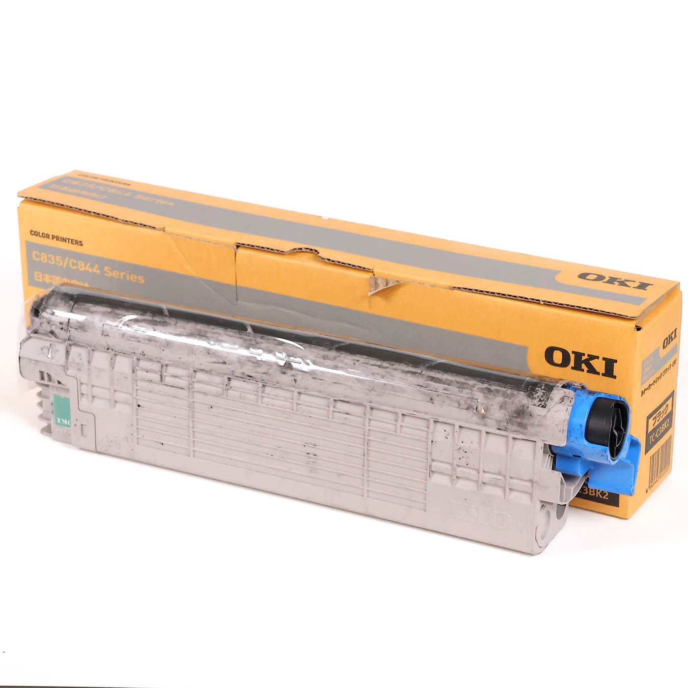 中古 ジャンク開封済 OKI トナーカートリッジ TC-C3BK2 ブラック大